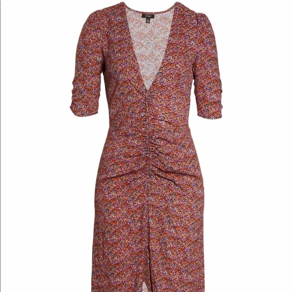 Floral High Slit Casual or Fancy Piece - Picture 1 of 5